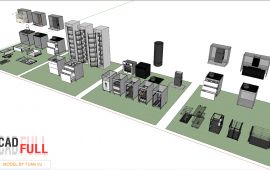 Phụ Kiện Minh Họa Cho Sketchup Nội Thất